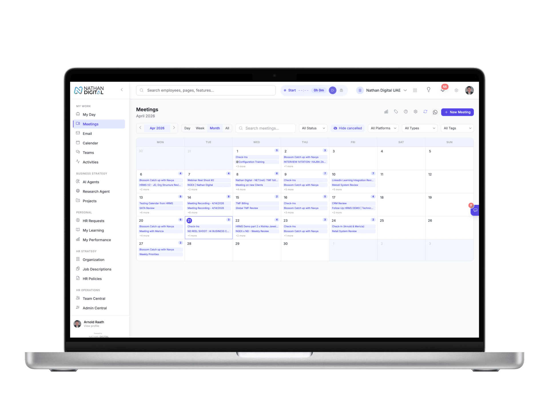 HRMS for Professional Services