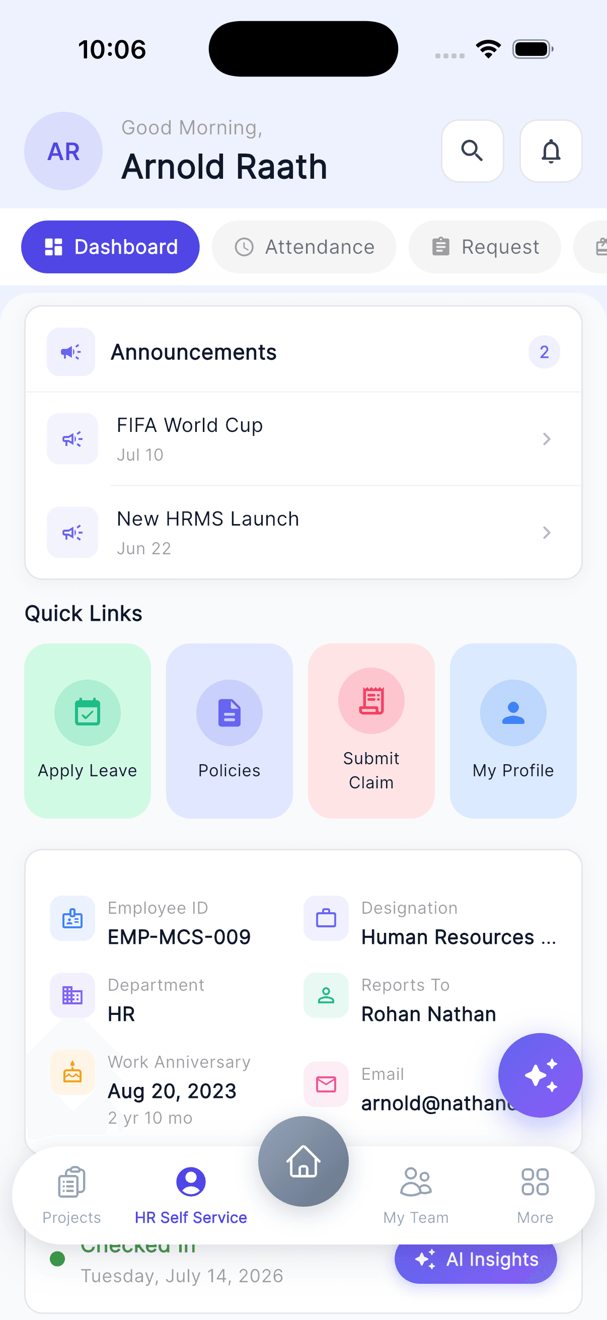 HR Self-Service
